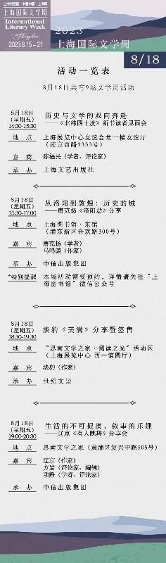 2023上海书展门票8月9日开抢！详细攻略请收下→