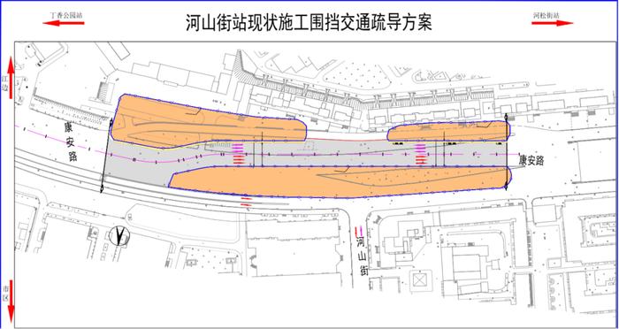 拆除围挡，还路于民！哈尔滨地铁3号线二期西北环两座车站将减少占道5500平方米