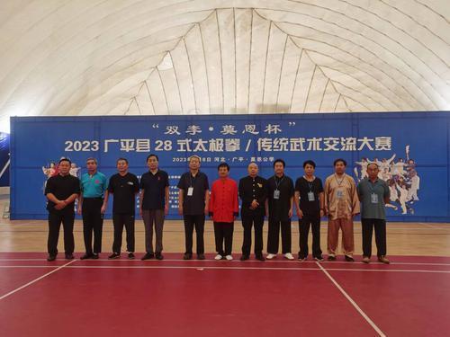 聚焦省运会 | “迎省运”28式太极拳/传统 武术交流大赛在广平县举行