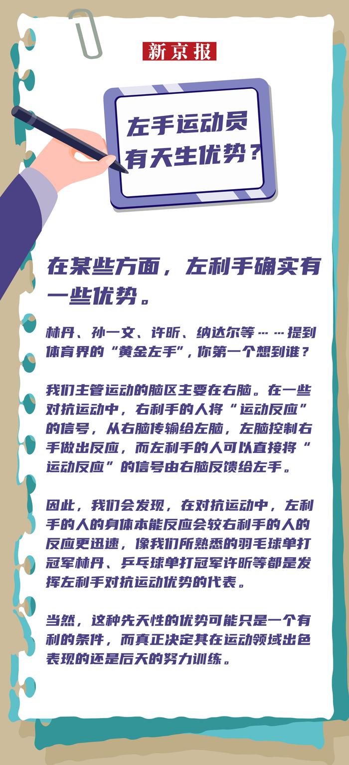 新闻多一度丨每10个人中就可能有1个 关于左撇子的误解有很多