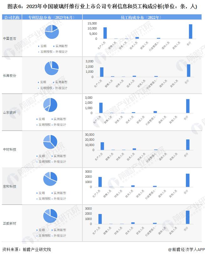 【最全】2023年玻璃纤维行业上市公司全方位对比(附业务布局汇总、业绩对比、业务规划等)