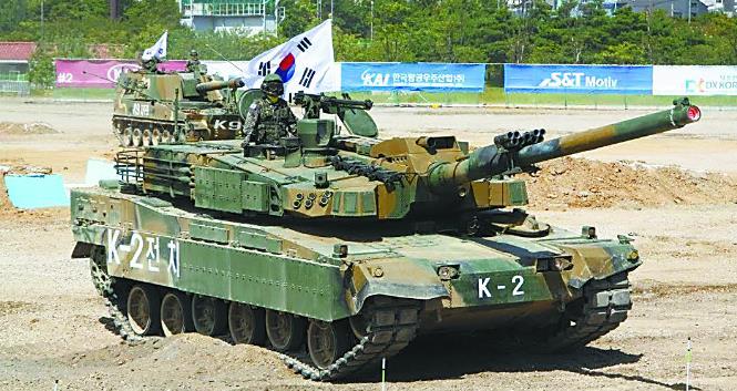 韩国K-2主战坦克