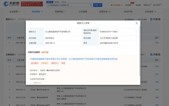 快讯！碧桂园旗下公司被强执258万