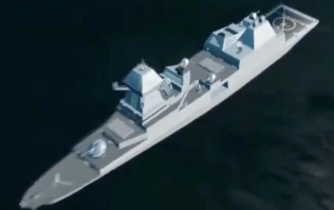 P-18型驱逐舰想象图 图源:“印度国防研究”网站