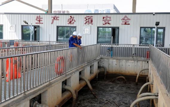 北京受暴雨影响的19座城镇污水处理厂已恢复运行17座