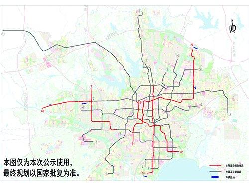 合肥5条地铁线第二次环评公示