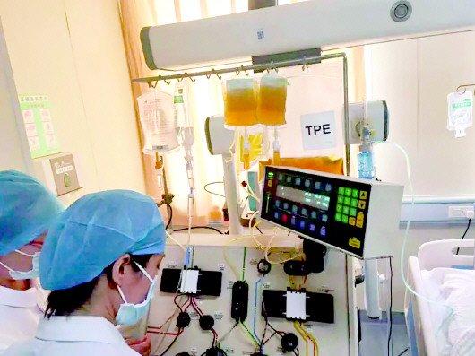 菏泽市中医医院成功开展血浆置换和红细胞单采术