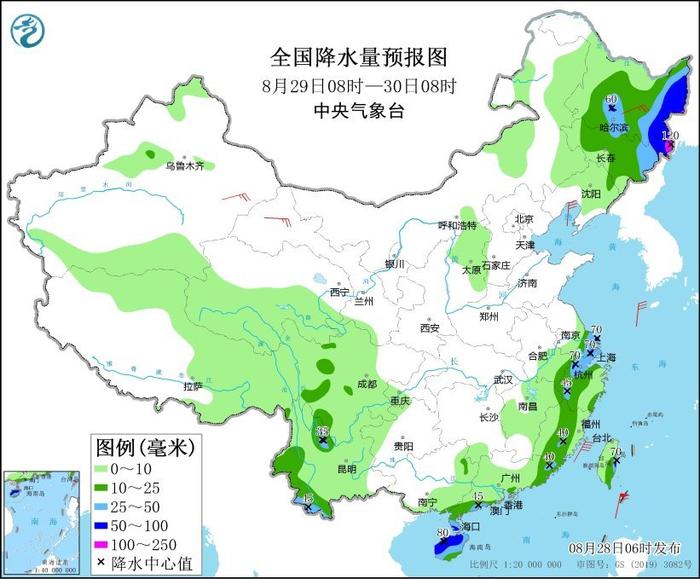 中央气象台：山东半岛东北地区东部等地有强降雨 渤海黄海巴士海峡等海域有大风