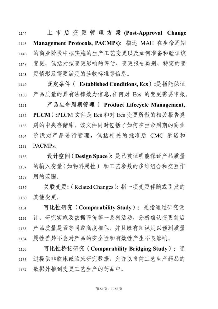 CDE：2个药学变更和临床研究技术指导原则再征意见！