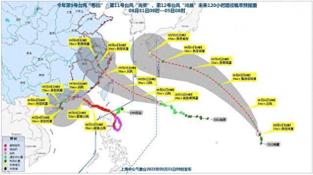 台风“海葵”即将进入东海海域，崇明天气情况如何？