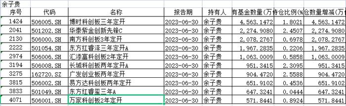 土豪基民持仓超7亿！最新基金牛散名单出炉，多人偏爱这类产品