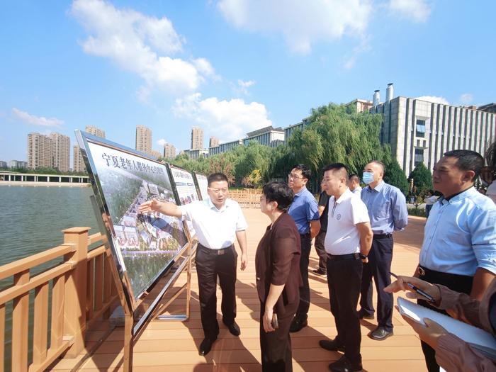 海南省民政厅率队赴宁夏参与2023宁夏养老服务业博览会并开展调研