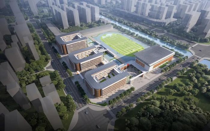 海口江东新区新琼中学设计方案公布 预计2026年建成交付使用