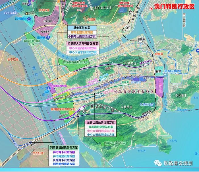 横琴高铁站要来，选址就在城市中心！计划接驳澳门轻轨！