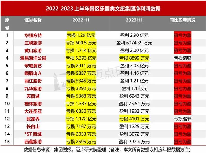 2023上半年文旅集团财务分析报告