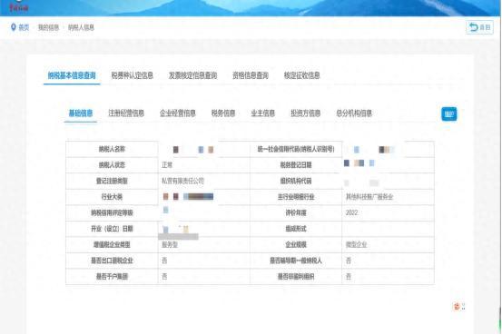 企业状态、主管税务机关……这些企业基本税务信息哪里查询？一文告诉你！