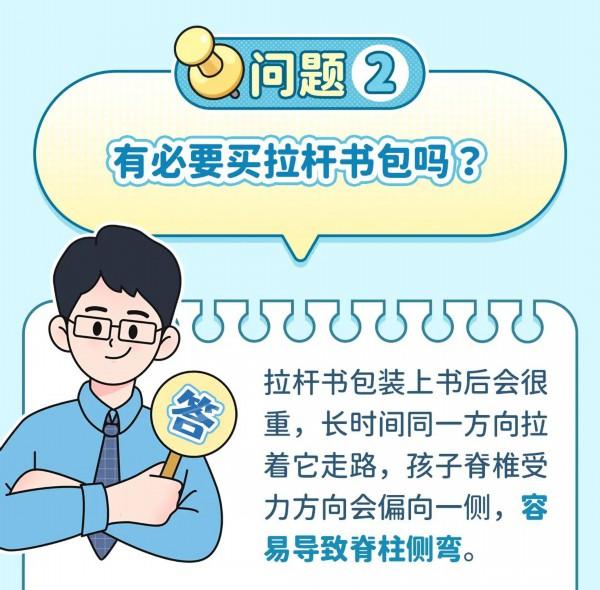 事关孩子脊椎，学生书包你选对了吗？