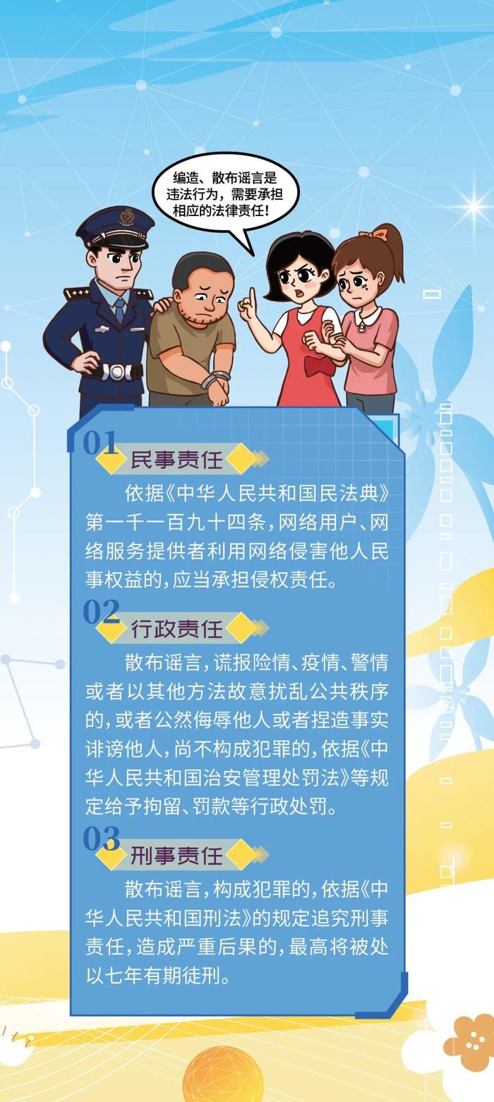 如何破除网络谣言？一起看漫画学知识→