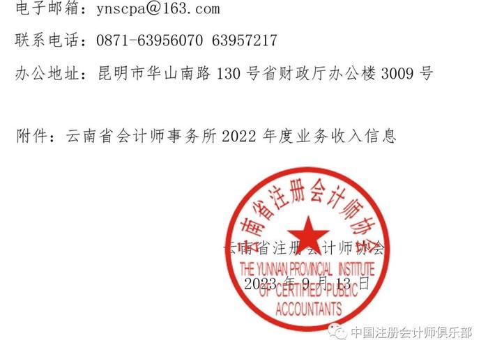 2家“四大”上榜！云南省会计师事务所2022年度业务收入排名公示