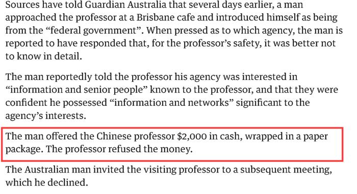 中国和澳大利亚之间出了一个很诡异的事……