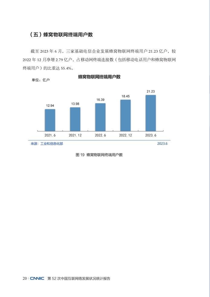 CNNIC：第52次中国互联网络发展状况统计报告