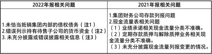 关于《上市公司2022年年度财务报告会计监管报告》重点问题归纳和提示