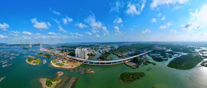 中交路建：茅尾海上跃龙门，巨柱擎天入云霄