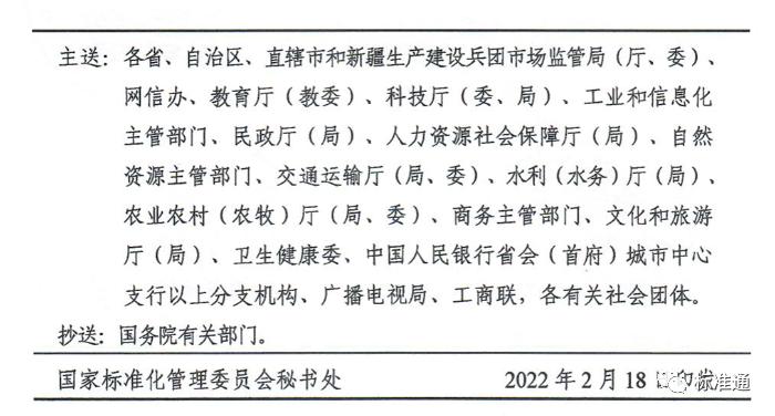 国标委等十七部门意见：团体标准作为科研成果考核指标 增加团体标准在职称评审中的评分权重