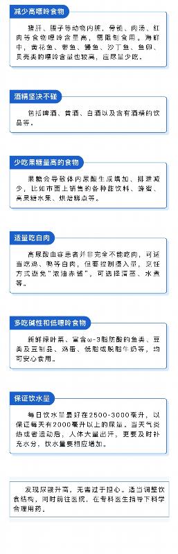 尿酸高就要告别所有美食吗？这份饮食注意事项请收下→