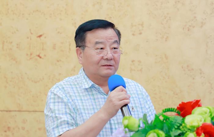 ▲北京市朝阳区预防医学会会长刘运杰致辞
