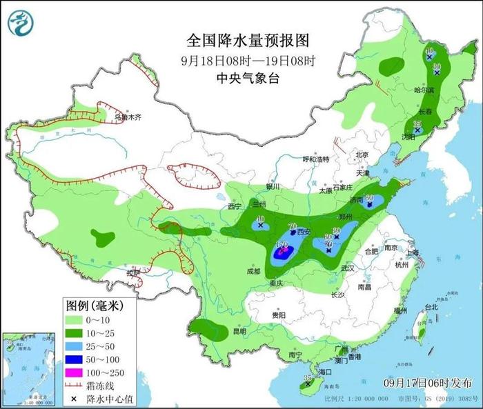 副热带高压回归，上海“秋老虎”没来雨水先到，全国大范围强降雨已上线