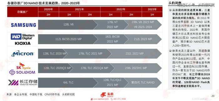 闪存芯片抢跑之年，NAND Flash产业进入新纪元