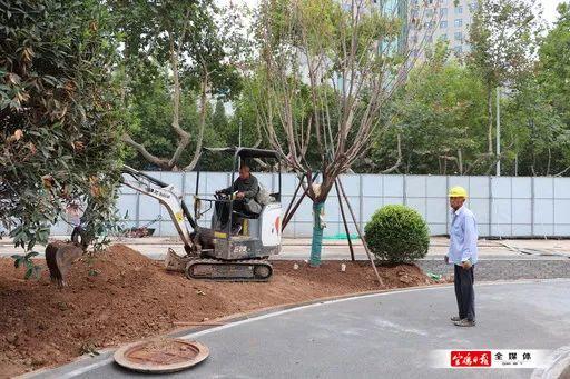 宝鸡火车站广场改造提升项目：广场人防工程已完成 绿化工程月底完成