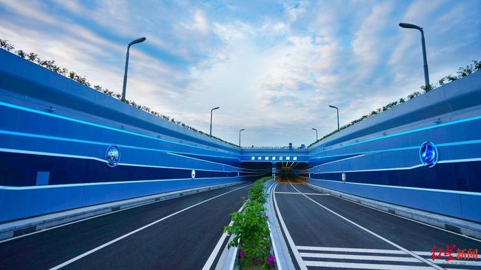 ▲望帝路星云隧道