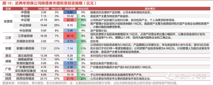 信用研究 | 信用下沉快速演绎，担保债价值何处寻？—— 上篇：担保公司基本面扫描