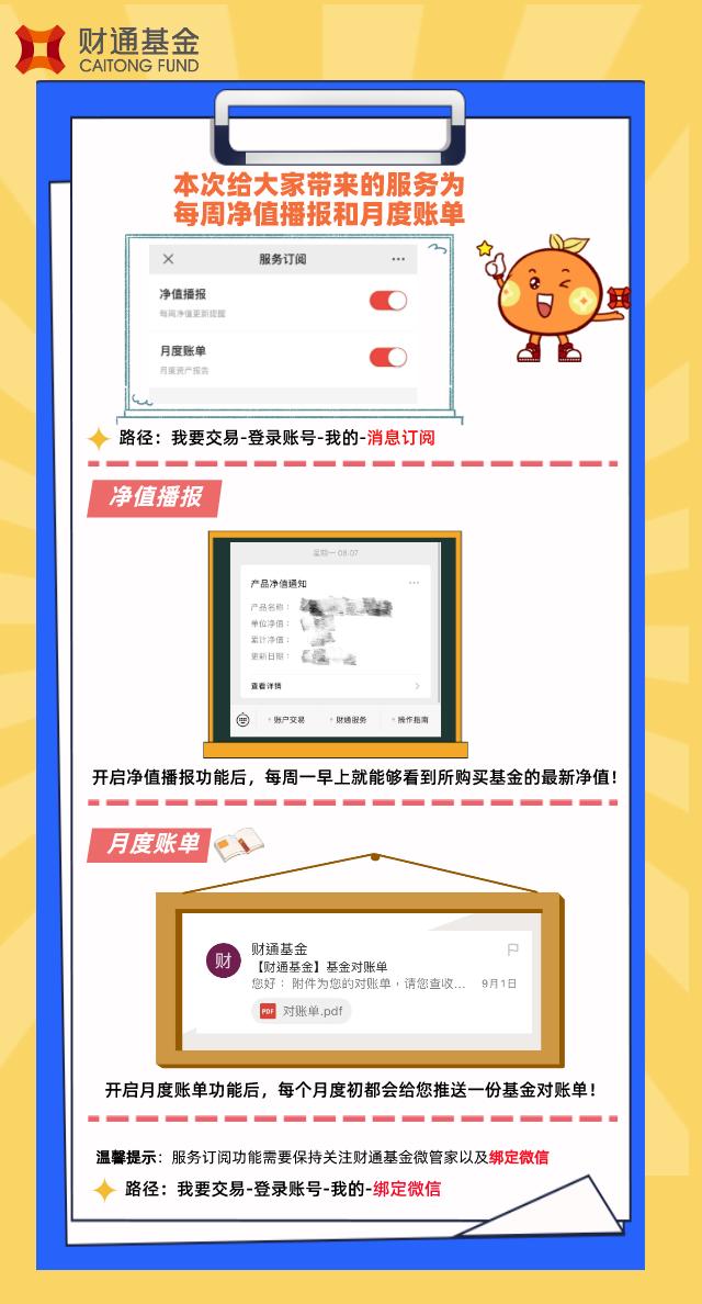 财通基金微管家新功能小贴士（一），文末福利