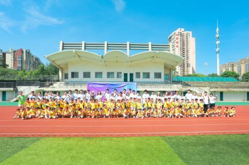 中南大学铁道幼儿园组织“小小追梦人·为亚运加油”主题活动