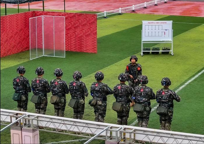 武警部队“武教头-2023”教练员比武在武警警官学院拉开战幕