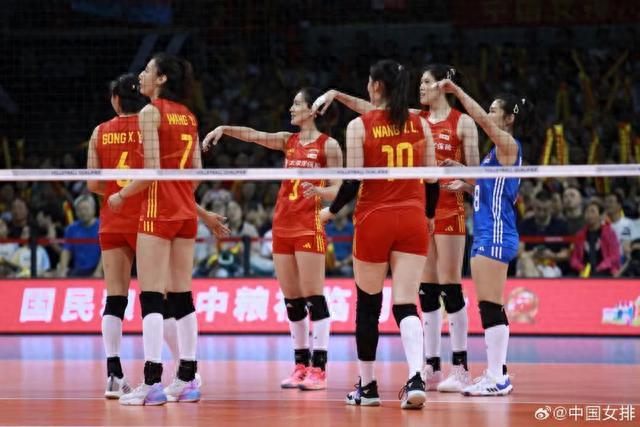 图片来源:中国女排官方社交媒体