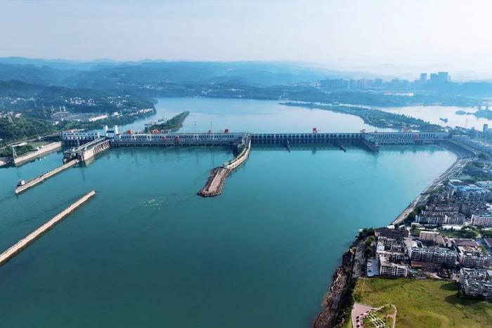 长江葛洲坝水利枢纽工程。图片来源:视觉中国