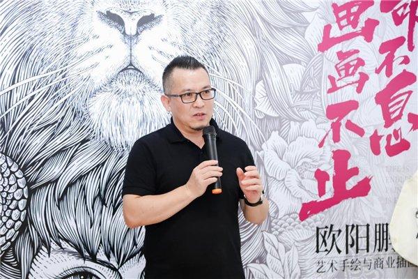 普罗米修斯超级符号×知名艺术家欧阳鹏杰艺术画展登陆深圳