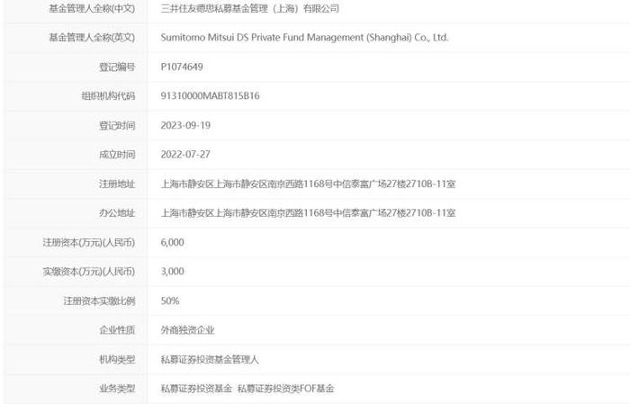 年内首家外资私募基金落子中国