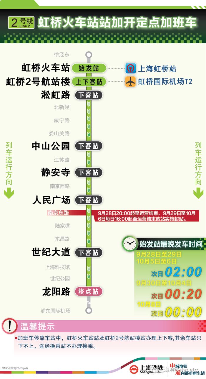 上海最新通告：这些道路将受管制！“中秋国庆”地铁运营方案发布：延运、加开、跳站