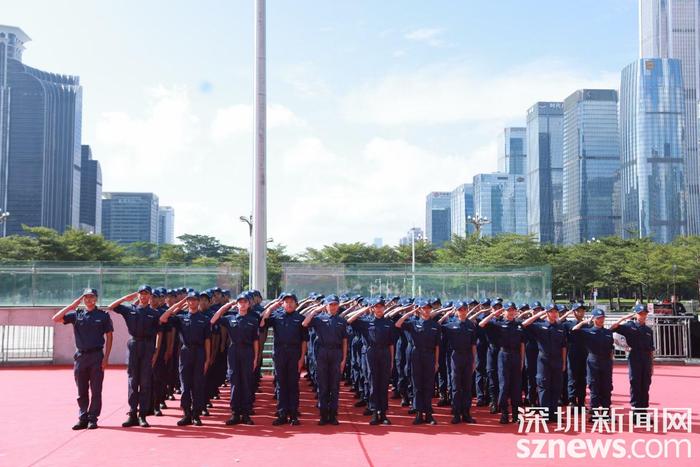 深港澳青少年同升国旗 庆祝中华人民共和国成立74周年