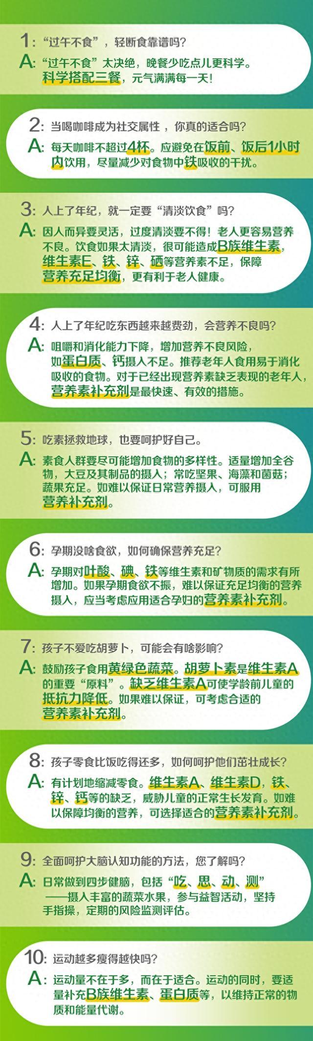 这些超实用的营养科学小知识，你了解吗？