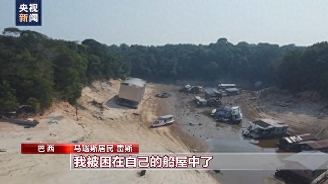 巴西亚马孙州遭遇严重干旱 民众生活艰难 百头亚马孙河豚死亡