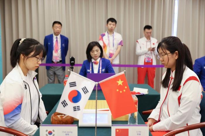 揭秘亚运会最安静的场馆 见证中国围棋队亚运史上首金