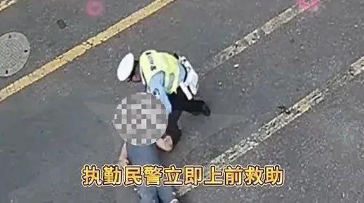 离沪途中，男子突然全身抽搐！民警脱下警帽，巧合的是……