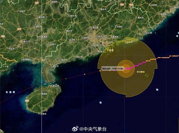 最大风力15级！9日夜间至11日海南将有强风雨天气，台风最新路径……