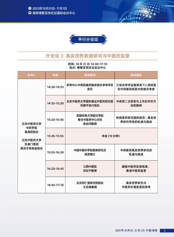 不可错过的高规格高水平学术盛宴！第二届博鳌国际药械真实世界研究大会亮点抢先看！